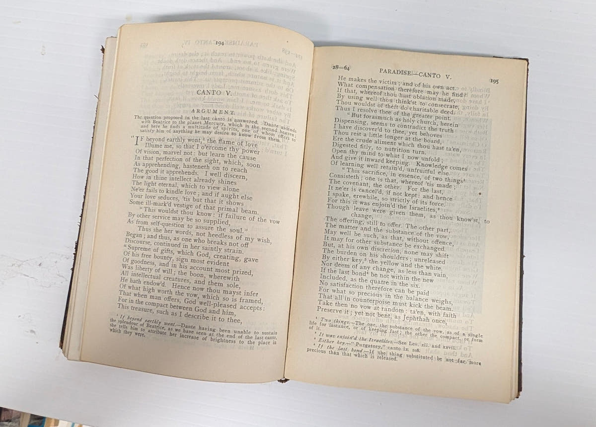 The Vision of Purgatory and Paradise (1906) - The Bookstore