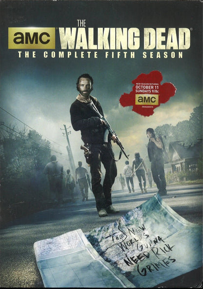 The Walking Dead: Complete 5th Season DVD - The Bookstore