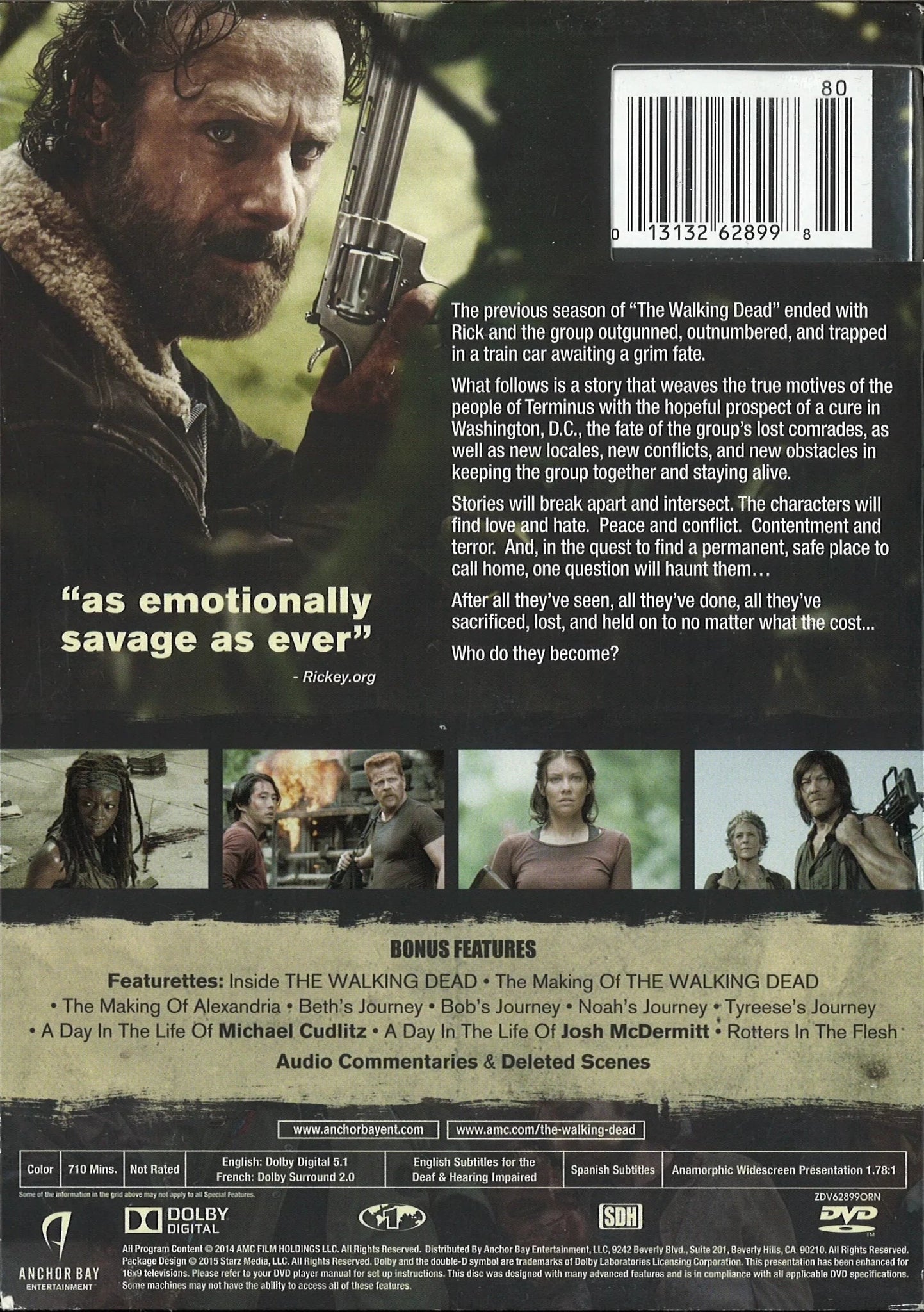 The Walking Dead: Complete 5th Season DVD - The Bookstore