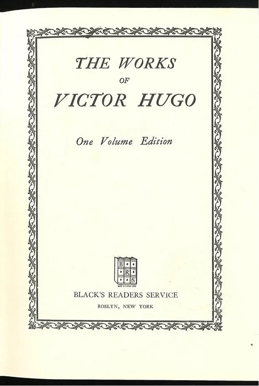 The Works of Victor Hugo - The Bookstore