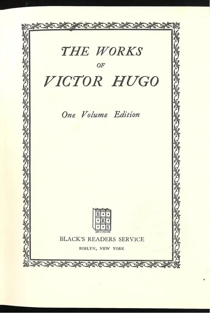 The Works of Victor Hugo