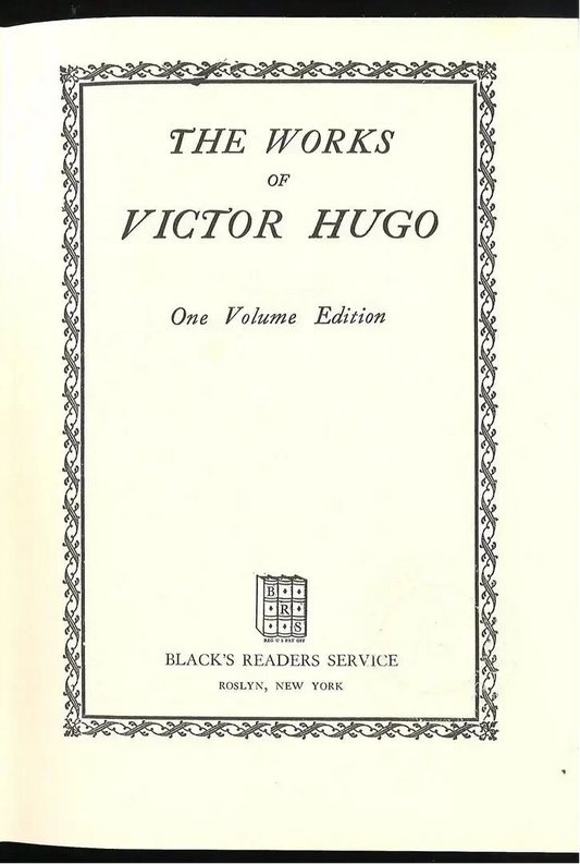 The Works of Victor Hugo