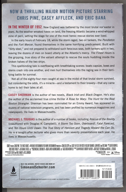 The Finest Hours: The True Story of the U.S. Coast Guard's Most Daring Sea Rescue