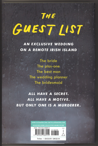 The Guest List: A Novel