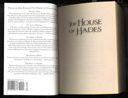 House of Hades (The Heroes of Olympus, Book Four)