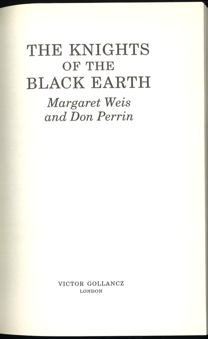 The Knights of the Black Earth