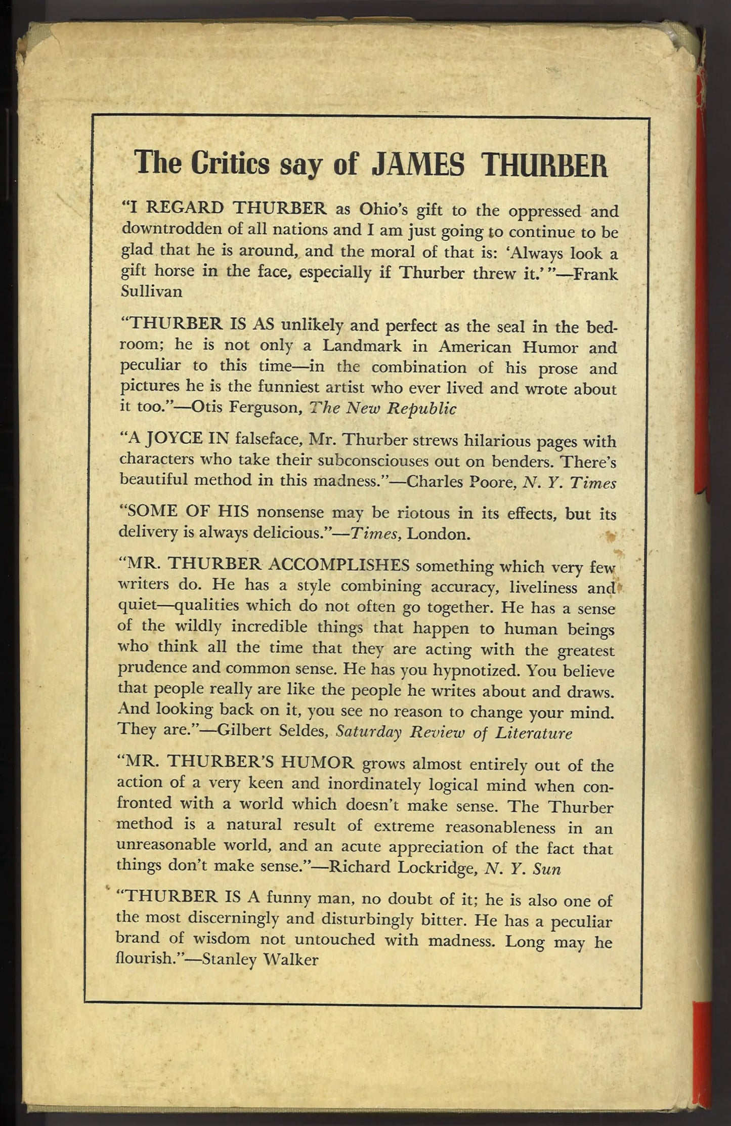 The Thurber Carnival (1945)