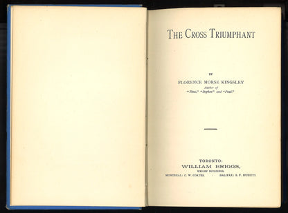 The Cross Triumphant - First Edition 1899