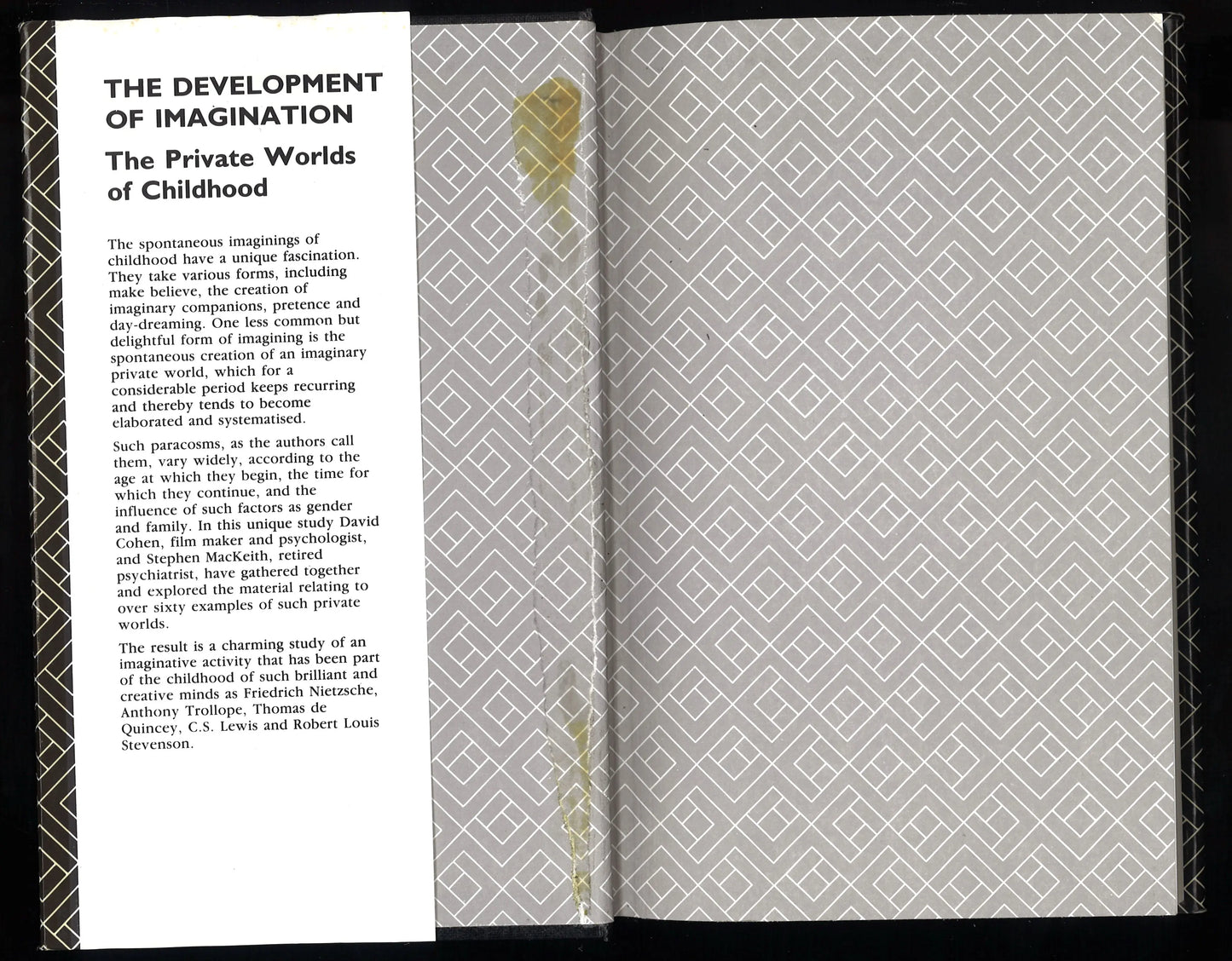 The Development of Imagination: The Private Worlds of Childhood