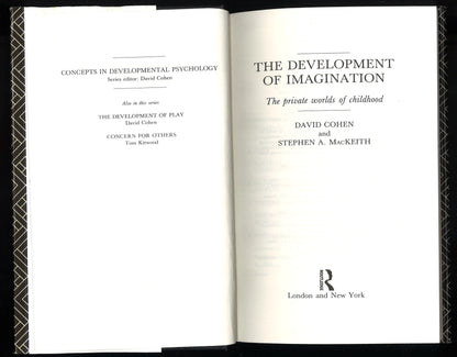 The Development of Imagination: The Private Worlds of Childhood