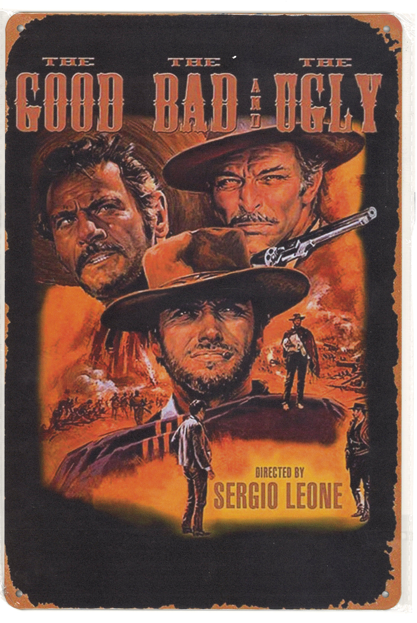 The Good The Bad and The Ugly - Metal Sign