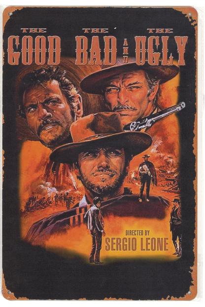 The Good The Bad and The Ugly - Metal Sign