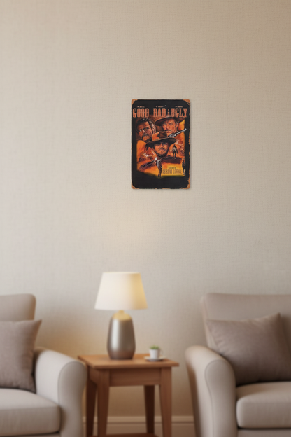 The Good The Bad and The Ugly - Metal Sign