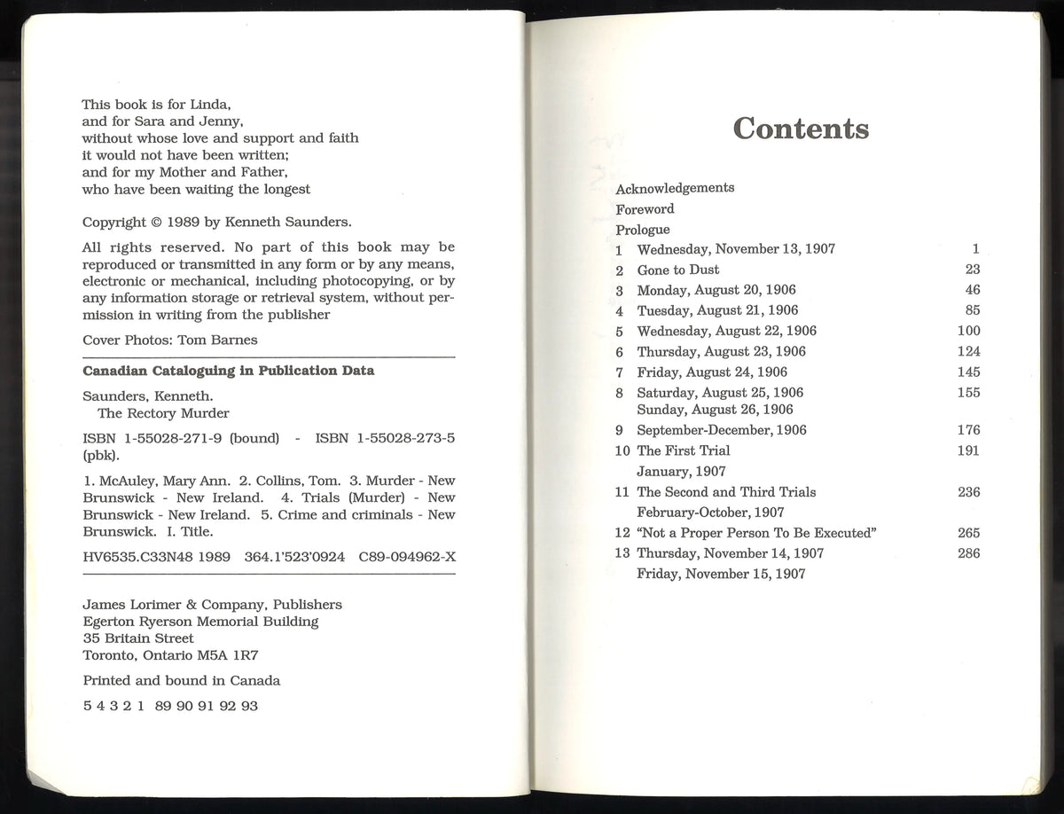 The Rectory Murder by Kenneth Saunders