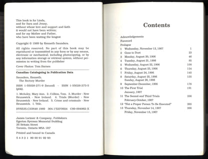 The Rectory Murder by Kenneth Saunders