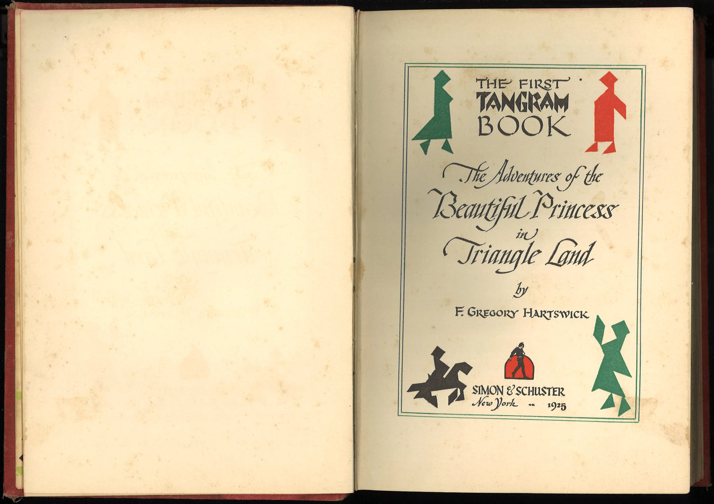 The Tangram Book: Adventures of the Beautiful Princess in Triangle Land