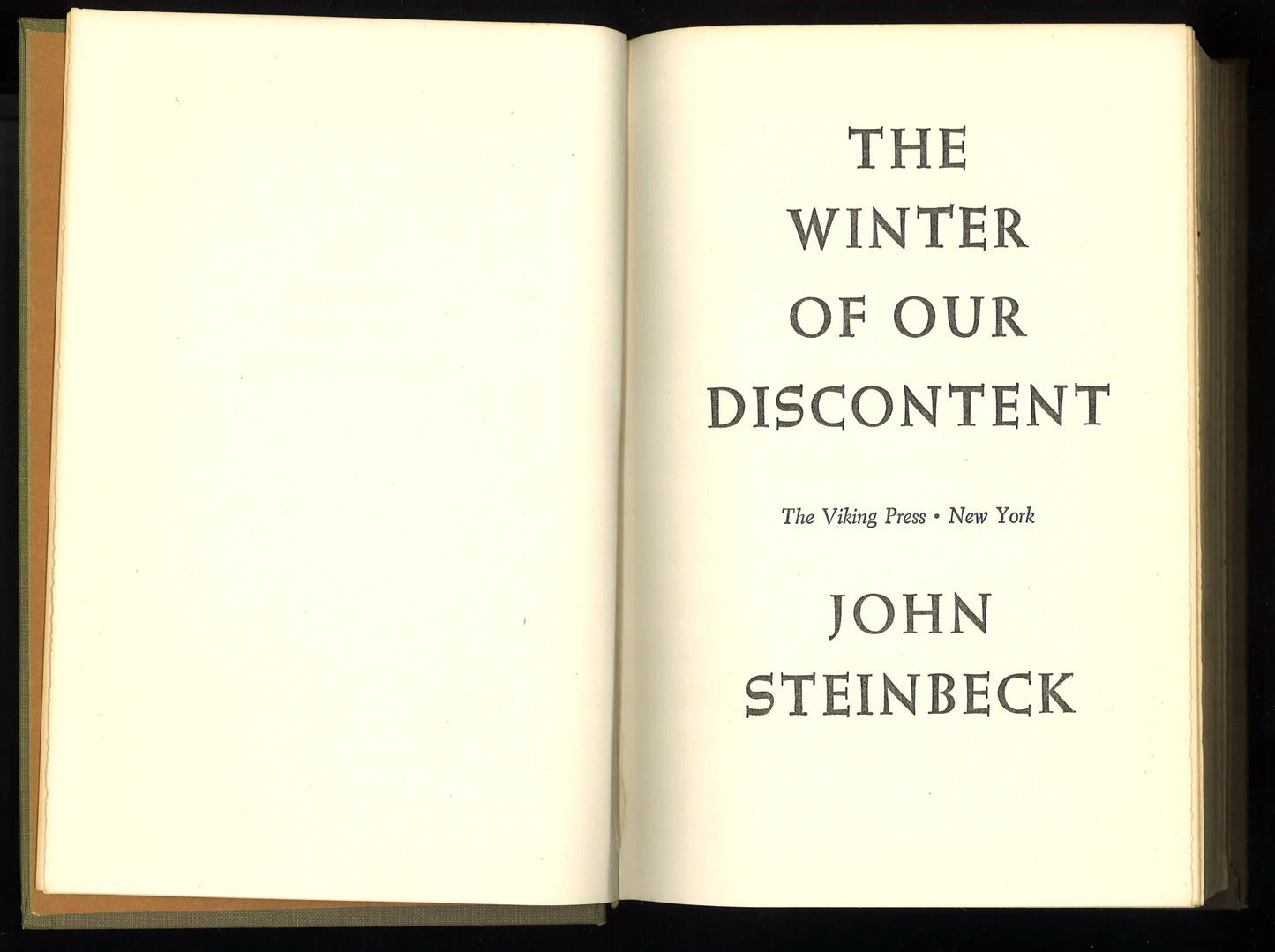 The Winter of Our Discontent