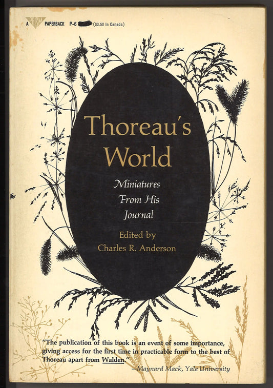 Thoreau's World: Miniatures from His Journal