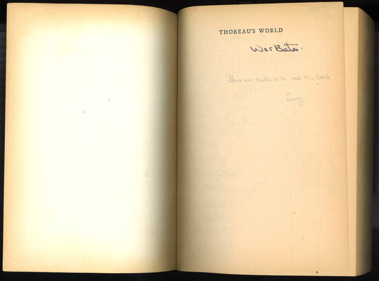 Thoreau's World: Miniatures from His Journal