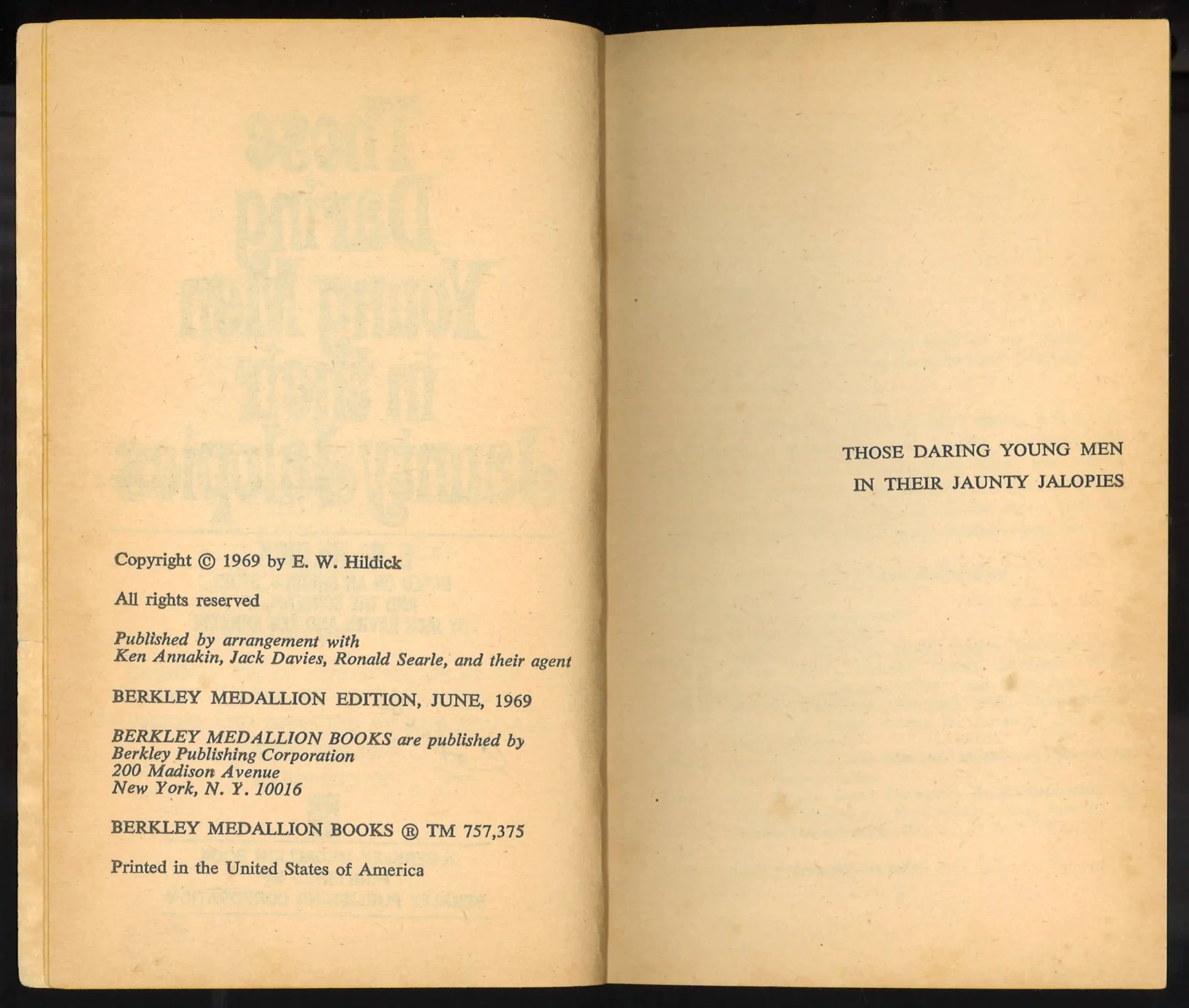 Those Daring Young Men In Their Jaunty Jalopies - The Bookstore