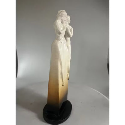 Three Goddesses Embrace Figurine