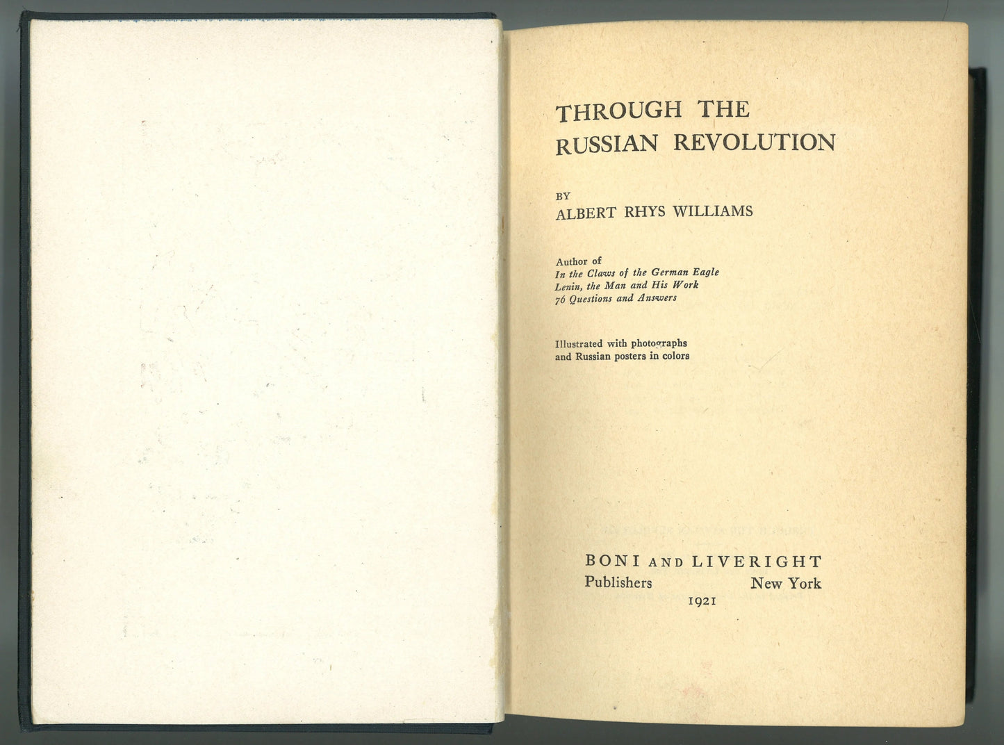 Through The Russian Revolution - The Bookstore