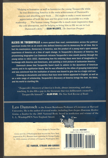 Tocqueville's Discovery of America - The Bookstore