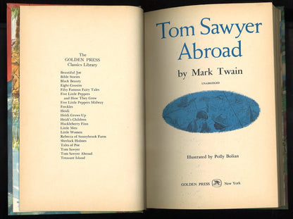Tom Sawyer Abroad (Unabridged) 1967 - The Bookstore