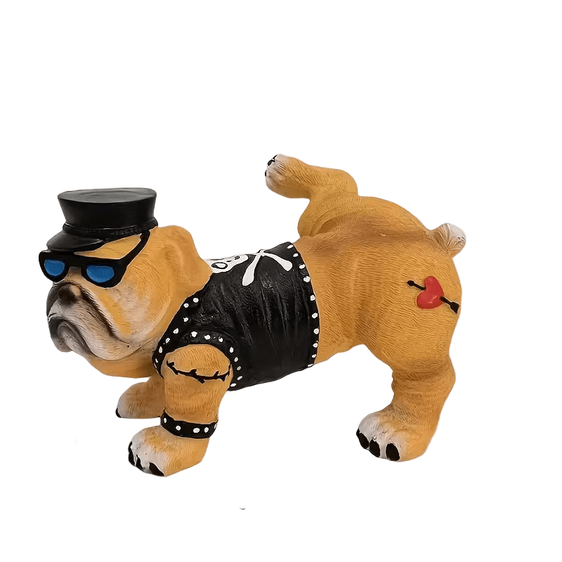 Tough Bull Dog Figurine - The Bookstore