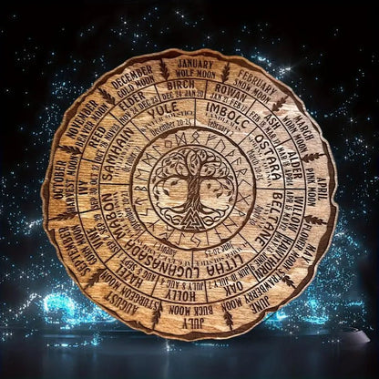 Tree of Life Calendar Plaque: A Fusion of Ancient Wisdom and Modern Elegance - The Bookstore