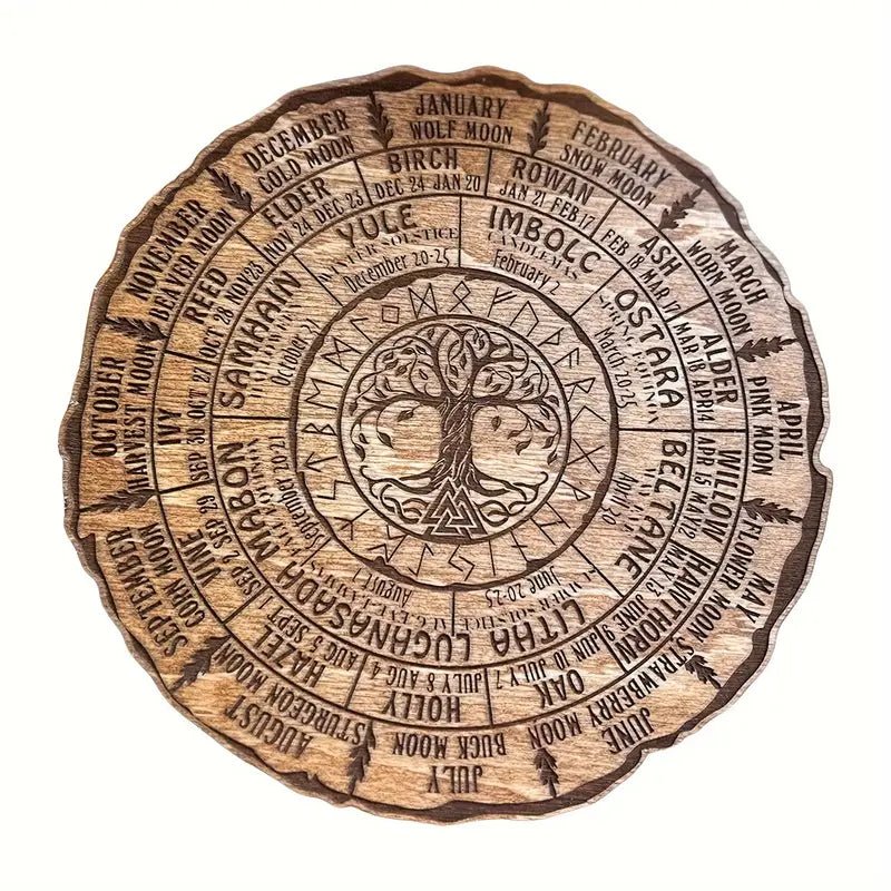 Tree of Life Calendar Plaque: A Fusion of Ancient Wisdom and Modern Elegance - The Bookstore