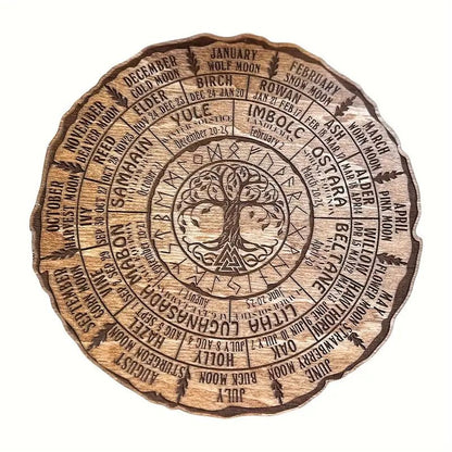 Tree of Life Calendar Plaque: A Fusion of Ancient Wisdom and Modern Elegance - The Bookstore