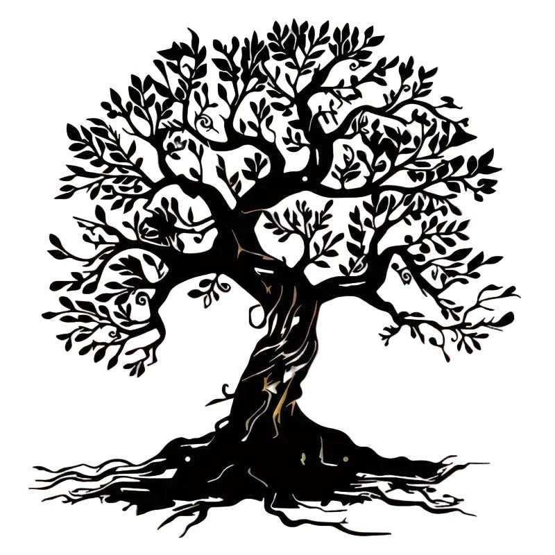 Tree of Life Metal Wall Art - The Bookstore