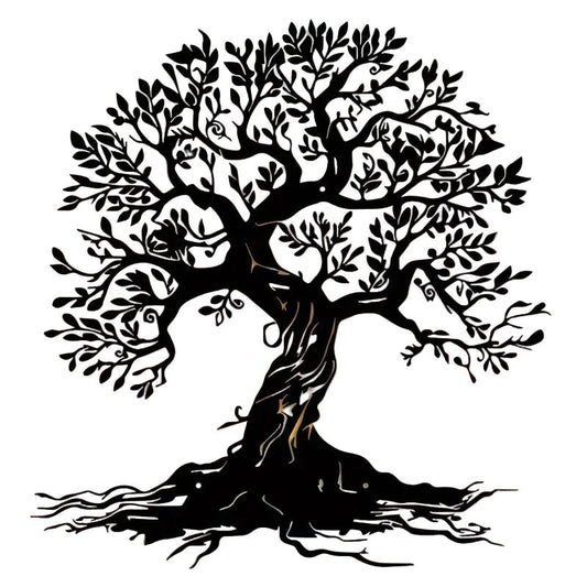 Tree of Life Metal Wall Art - The Bookstore