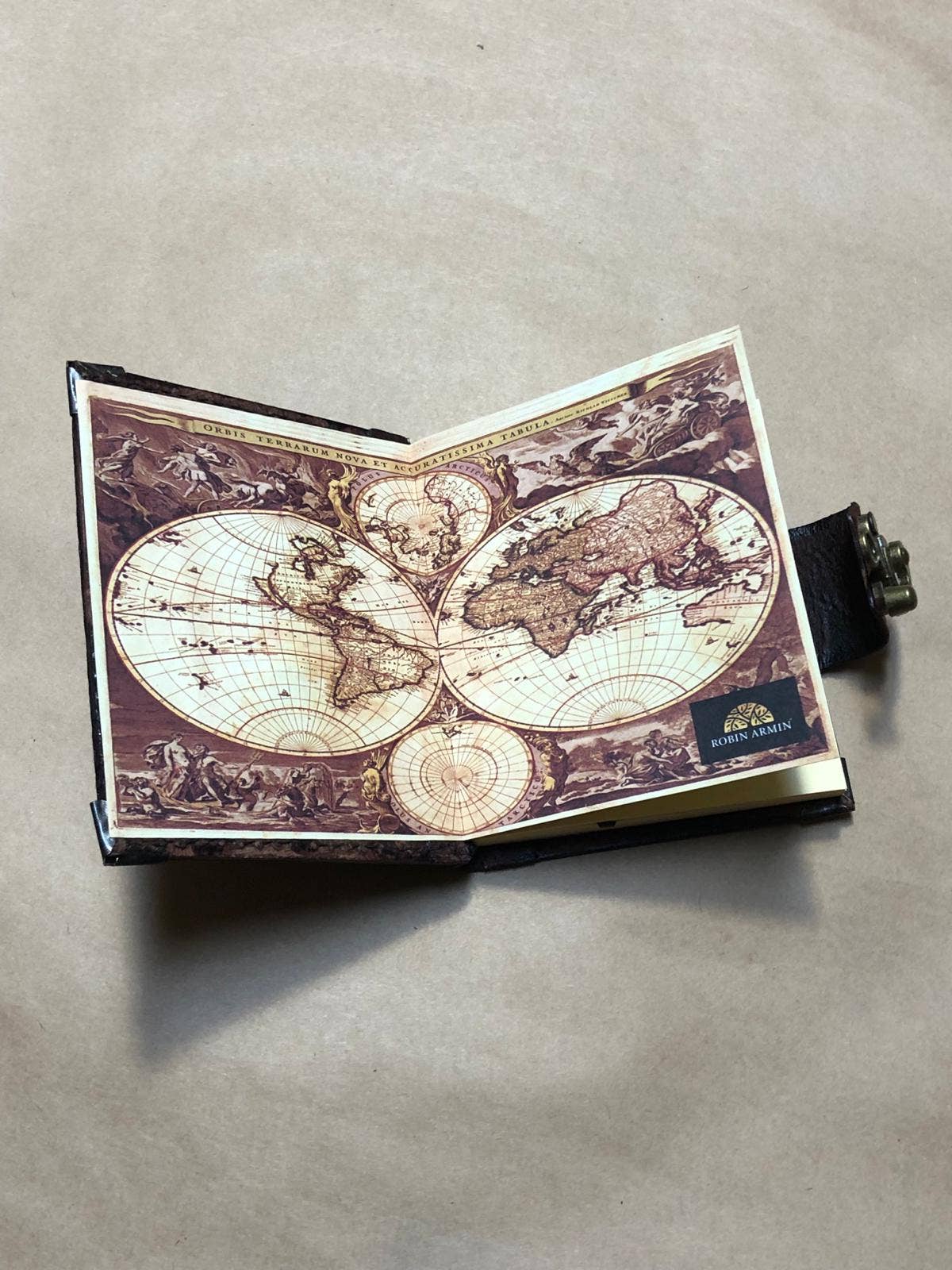 Tree of Life Mini Leather Journal ML Marcaleather
