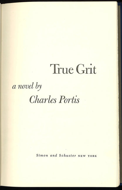 True Grit - The Bookstore