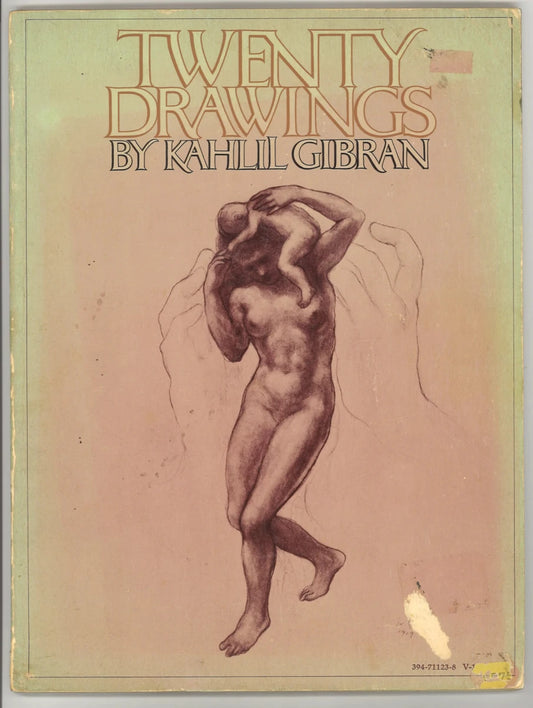 Twenty Drawings by Kahlil Gibran – 1974 First Vintage Books Edition - The Bookstore