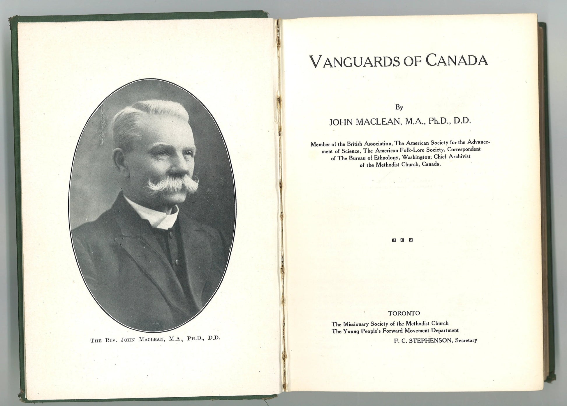 Vanguards of Canada - The Bookstore