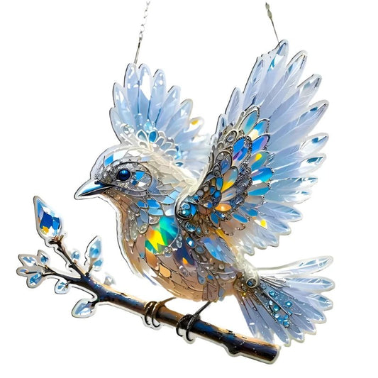 Vibrant Hummingbird Suncatcher Pretenda
