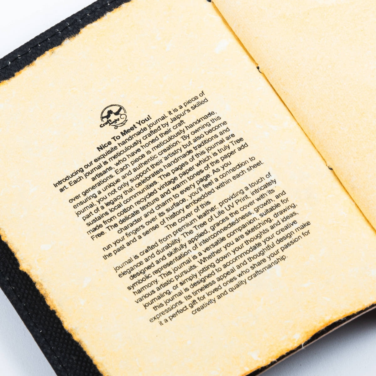 Vintage Leather Journal "Never Give Up On Your Dreams" R K Handicrafts and Exporters