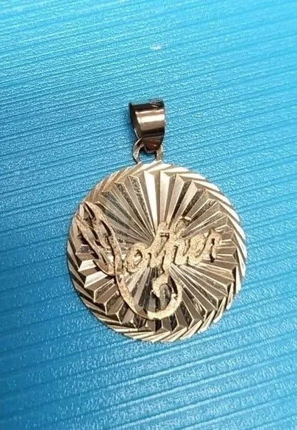 Vintage Mother 10K Gold Pendant - The Bookstore