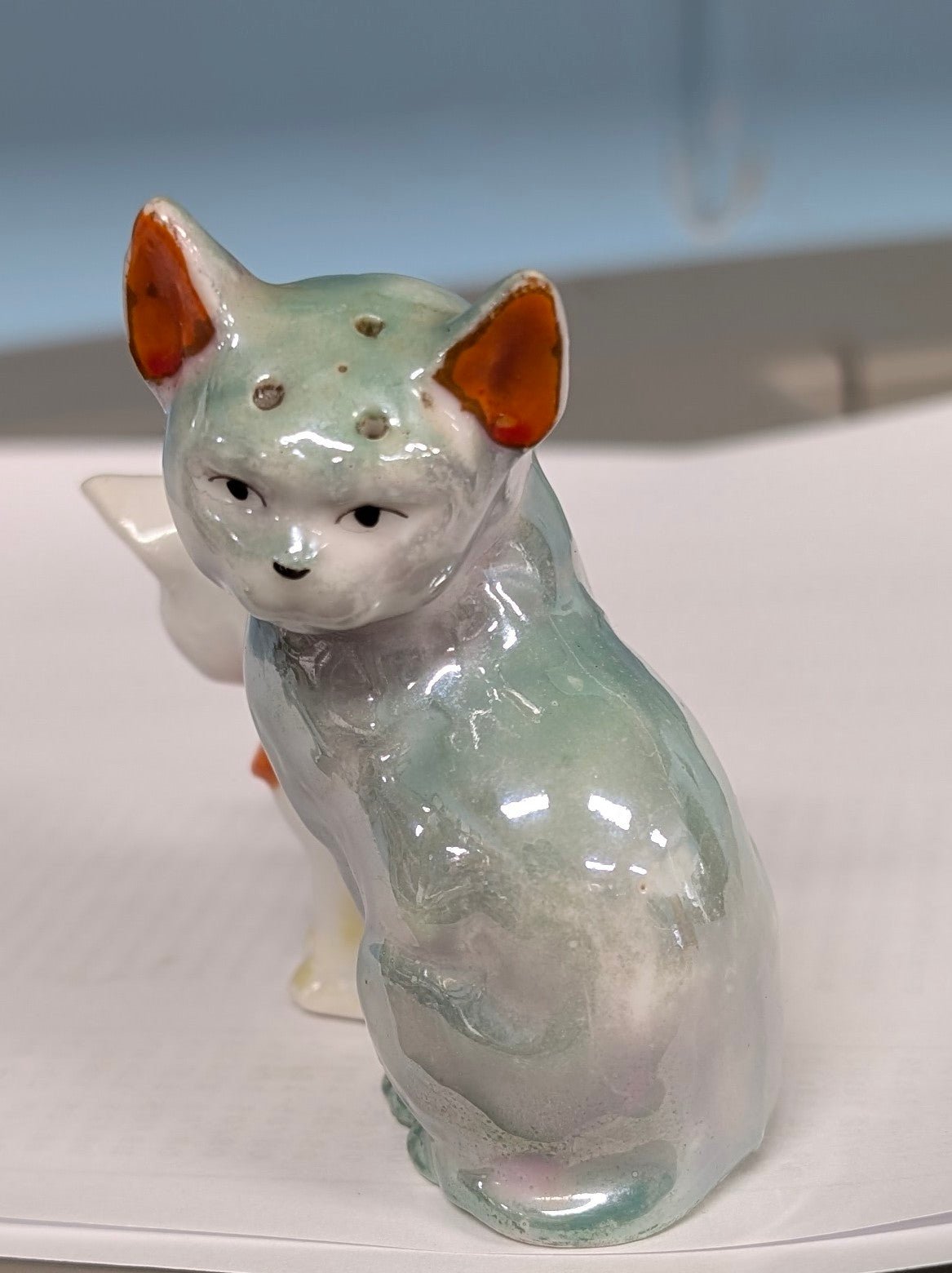 Vintage Salt and Pepper Shaker: Conjoined Cats - The Bookstore
