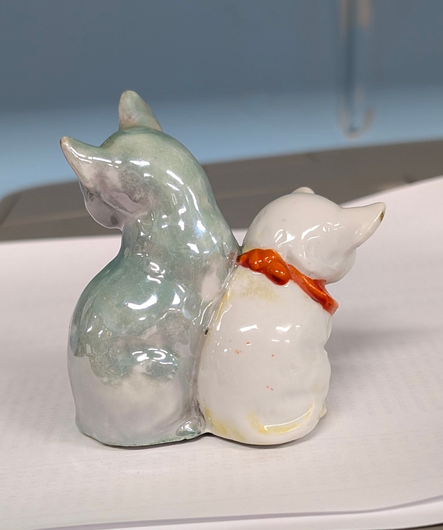 Vintage Salt and Pepper Shaker: Conjoined Cats - The Bookstore