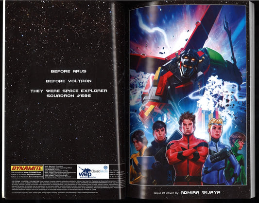 Voltron: Year One – First Printing – Dynamite Graphic Novel - The Bookstore