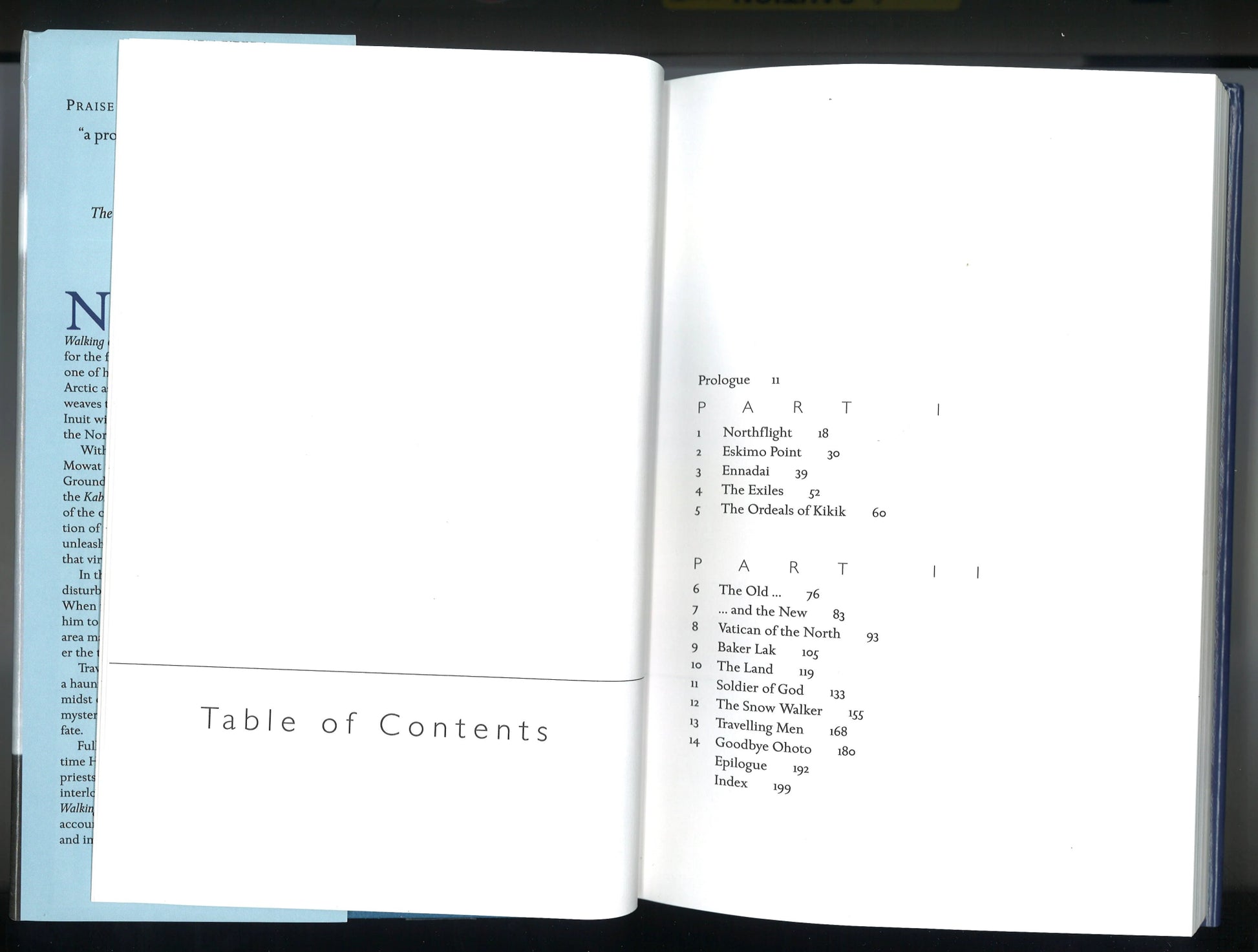 Walking on the land - The Bookstore