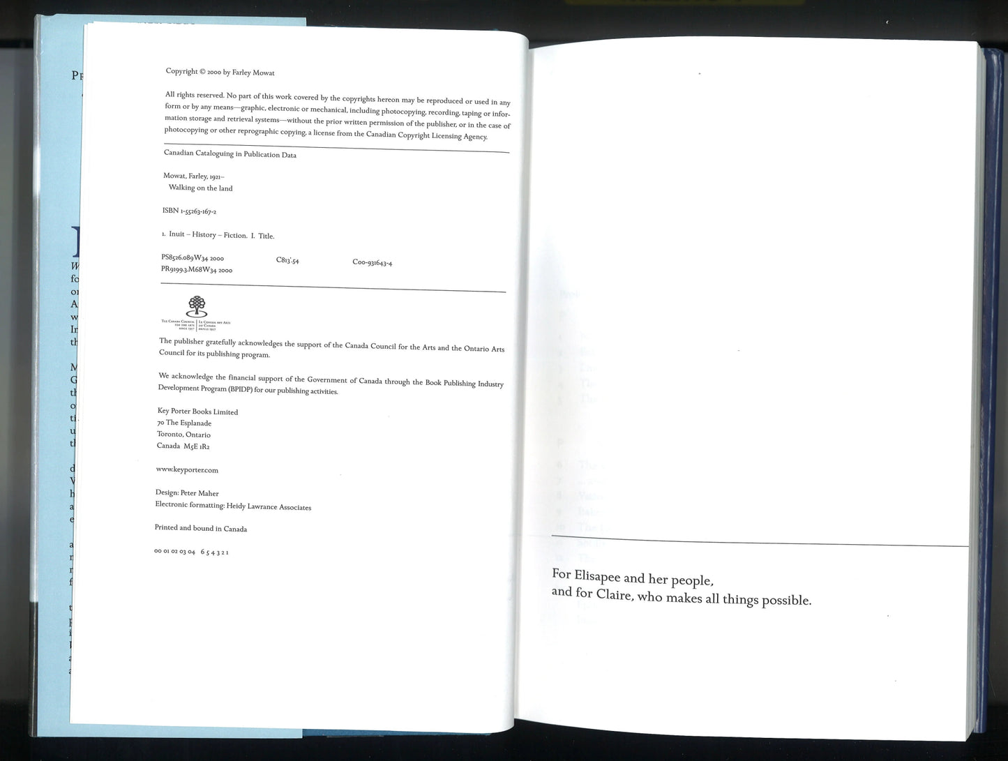 Walking on the land - The Bookstore