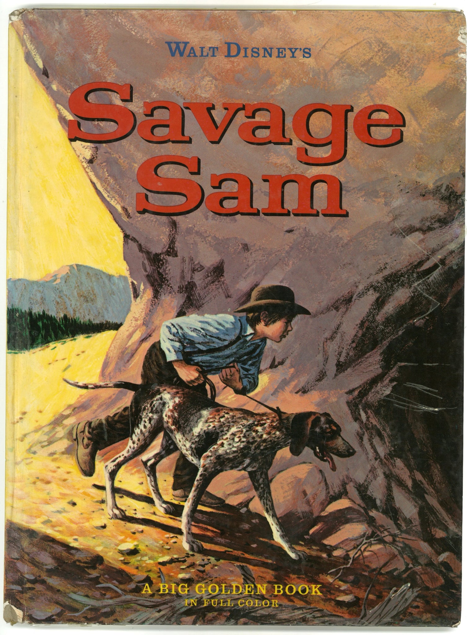 Walt Disney's Savage Sam (A Big Golden Book) - The Bookstore