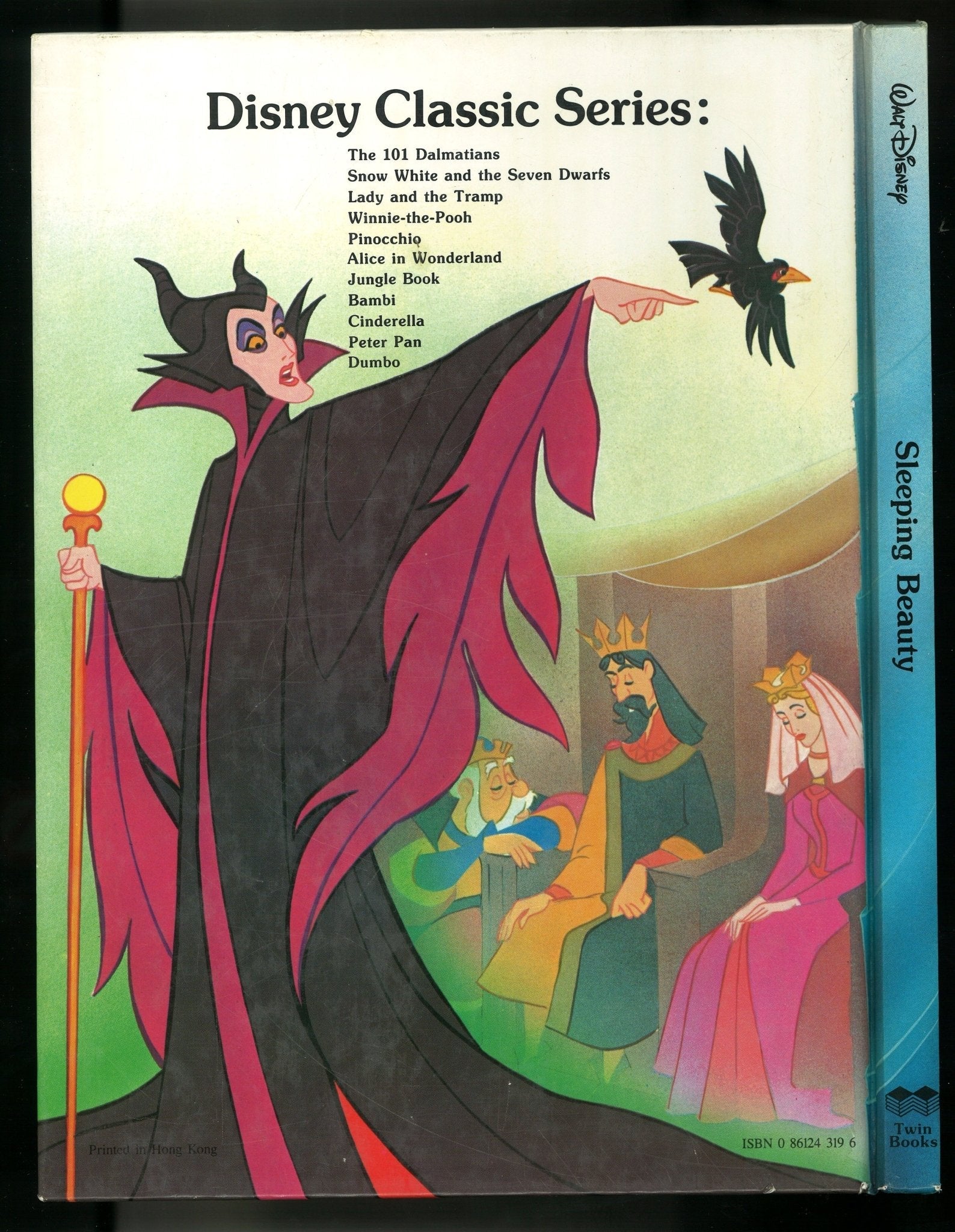 Walt Disney's Sleeping Beauty  – Vintage 1987 Hardcover by Twin Books Walt Disney