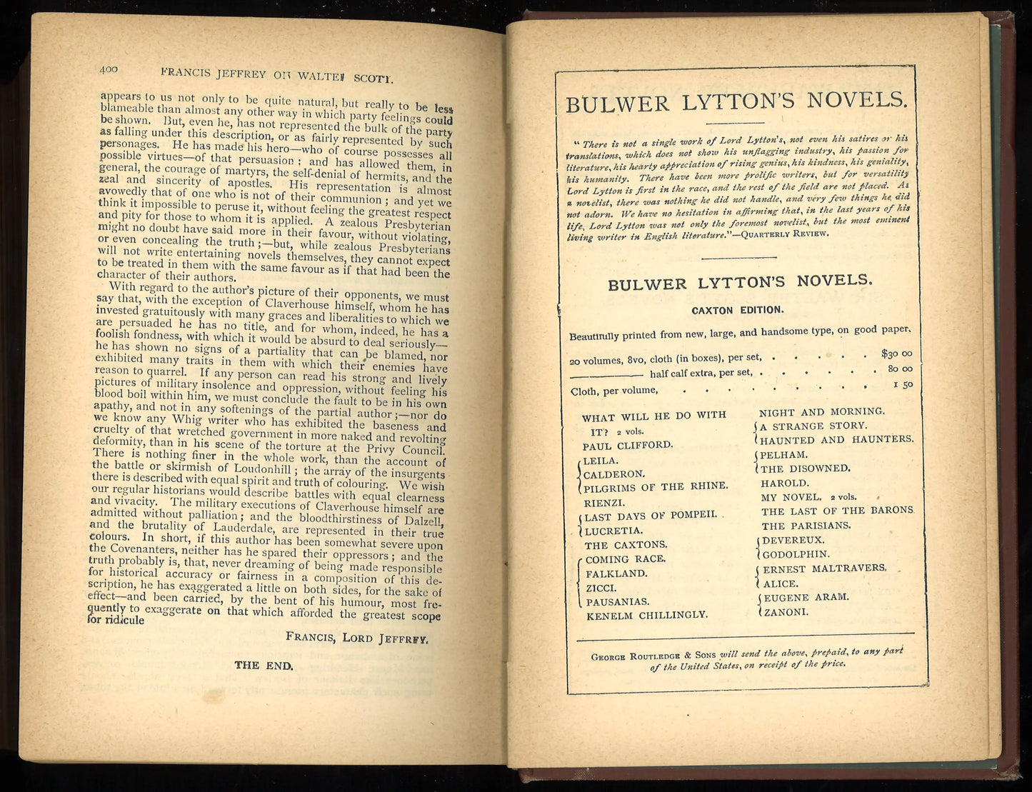 The Waverley Novels – Kenilworth Edition: Rob Roy and Old Mortality (1890)