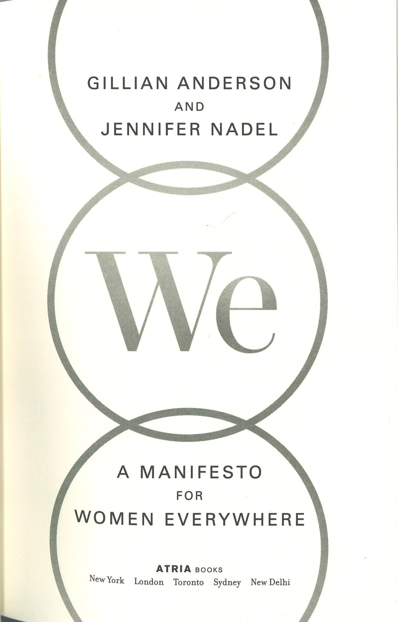We: A Manifesto for Women Everywhere - The Bookstore